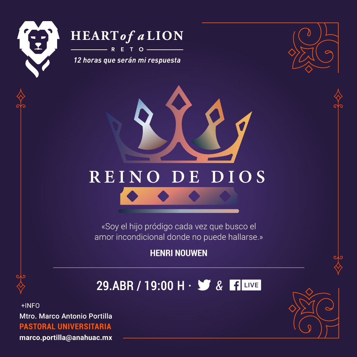 Heart of a Lion: Reino de Dios Heart of a Lion: Reino de Dios