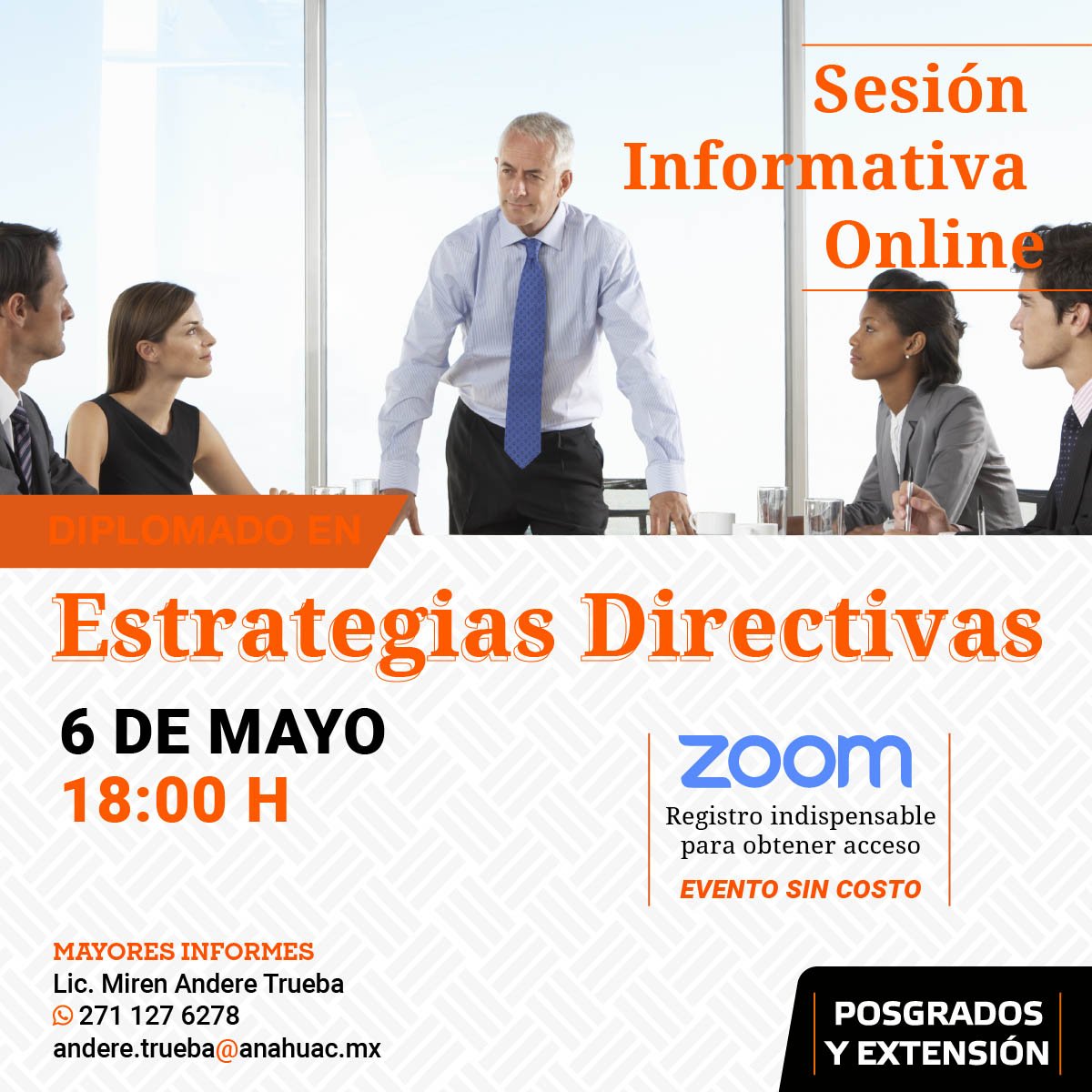 Sesión Informativa Online Sesión Informativa Online