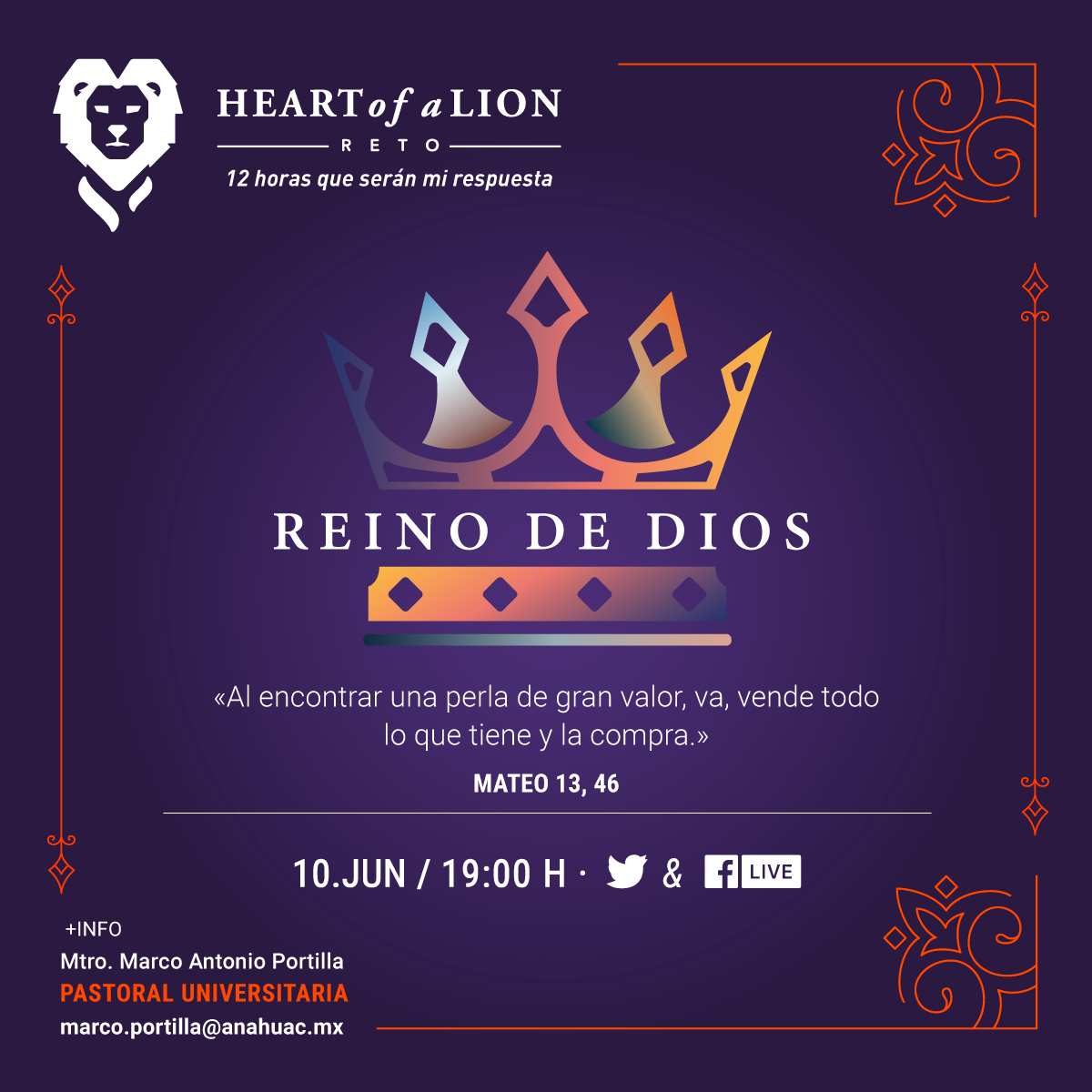 Heart of a Lion: Reino de Dios Heart of a Lion: Reino de Dios