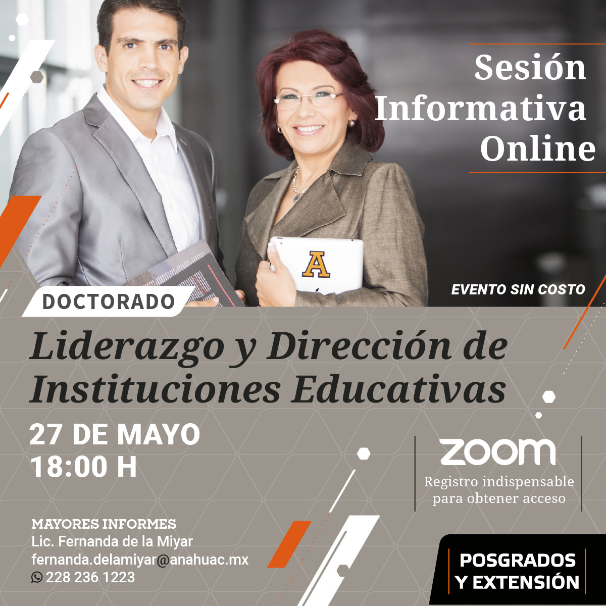Sesión Informativa Online Sesión Informativa Online