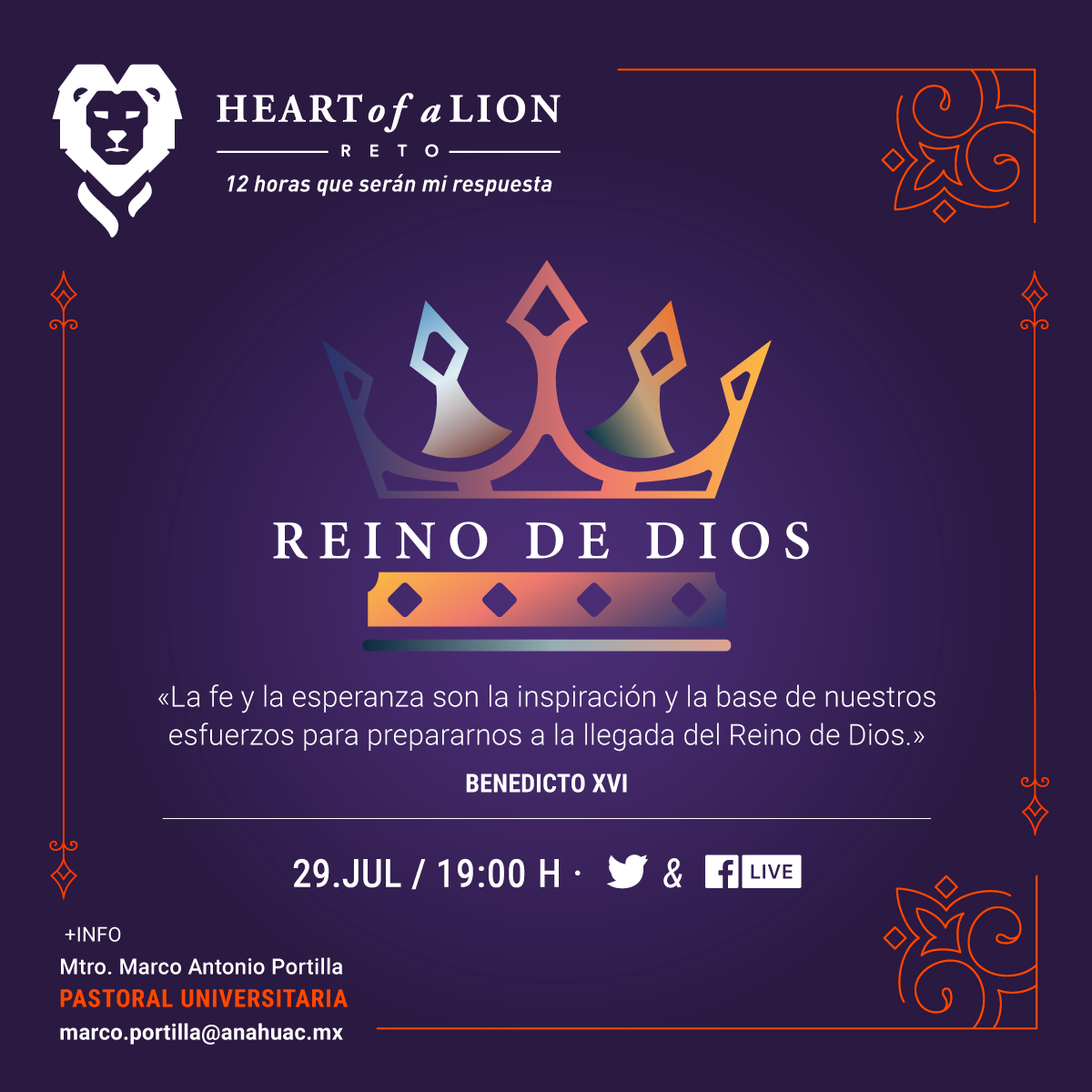 Heart of a Lion: Reino de Dios Heart of a Lion: Reino de Dios