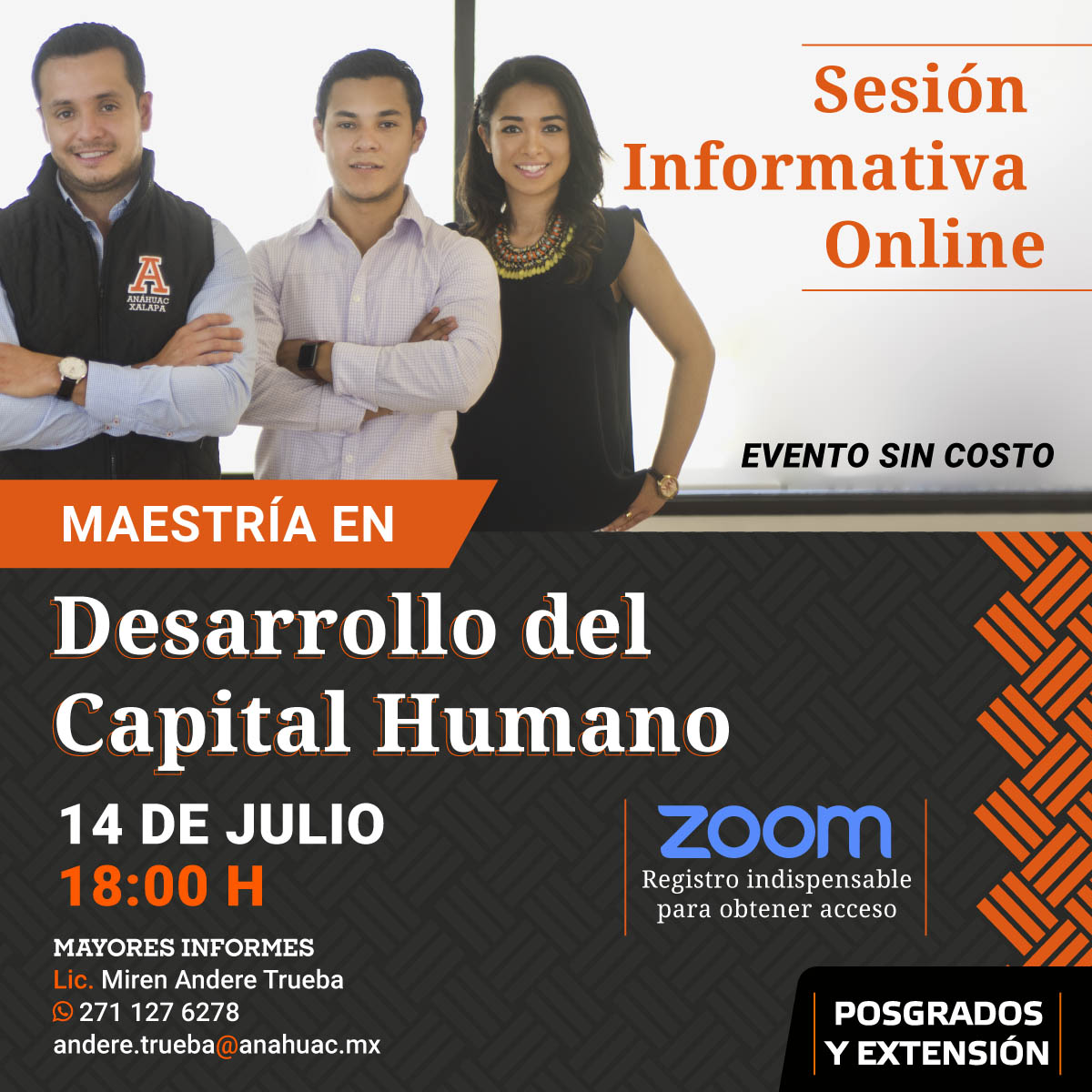 Sesión Informativa Online Sesión Informativa Online