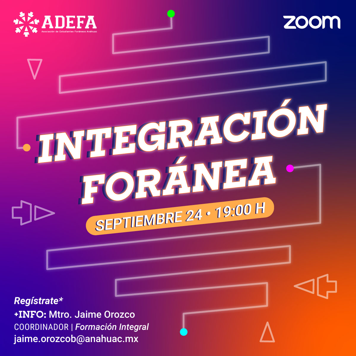 Integración Foránea Integración Foránea