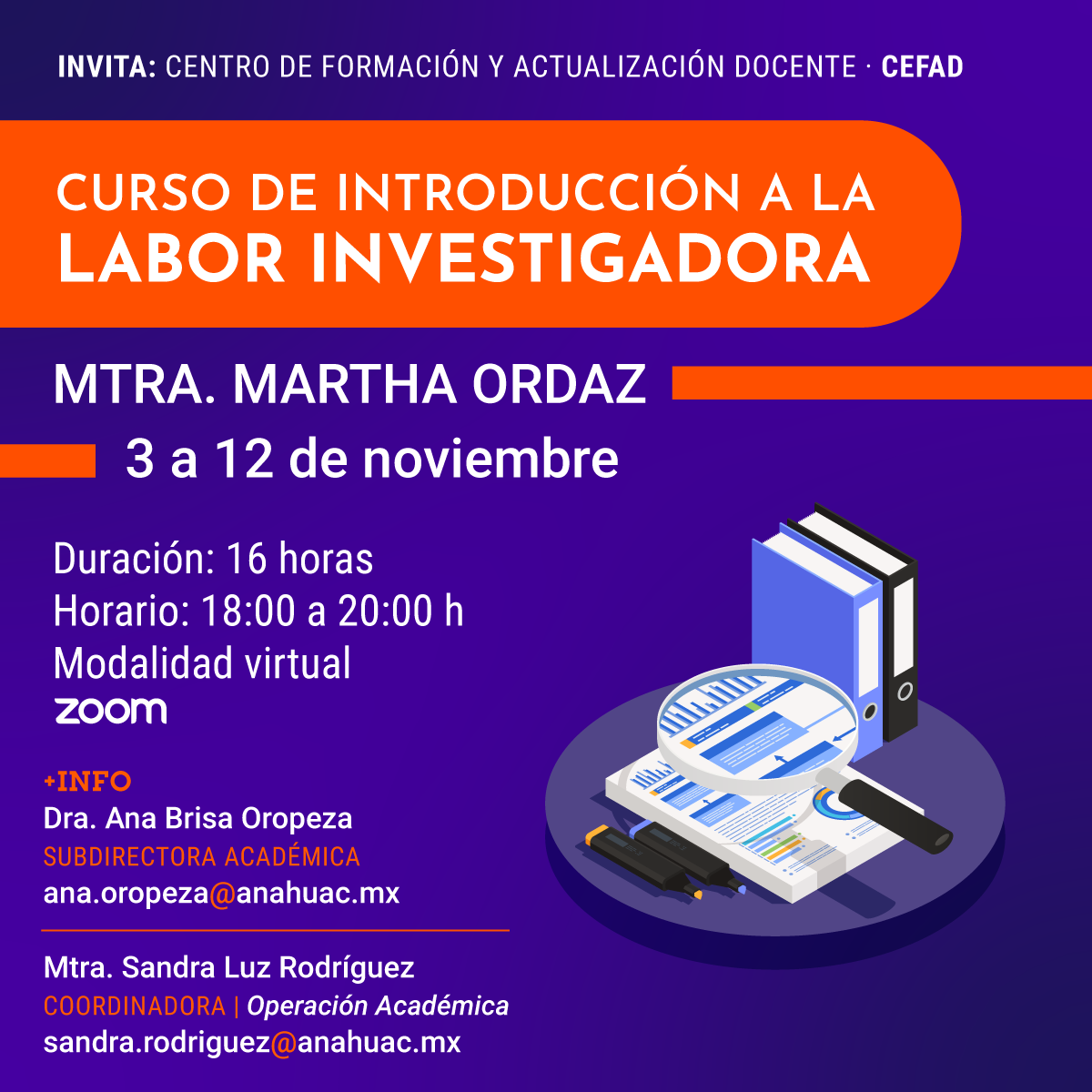 Curso de Introducción a la Labor Investigadora Curso de Introducción a la Labor Investigadora