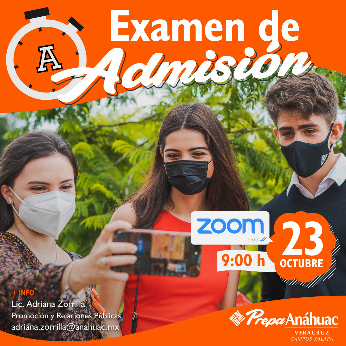 Examen de Admisión Online Campus Xalapa Examen de Admisión Online Campus Xalapa