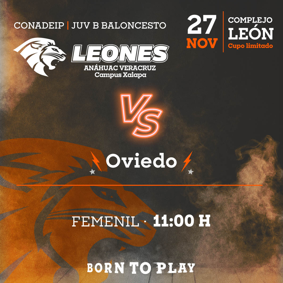 Baloncesto Femenil: Leonas vs Oviedo Baloncesto Femenil: Leonas vs Oviedo
