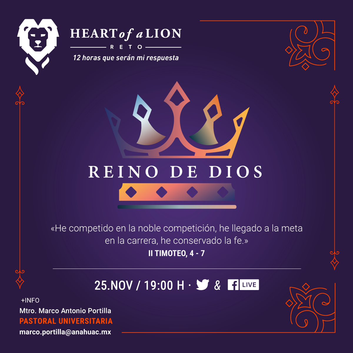 Heart of a Lion: Reino de Dios Heart of a Lion: Reino de Dios