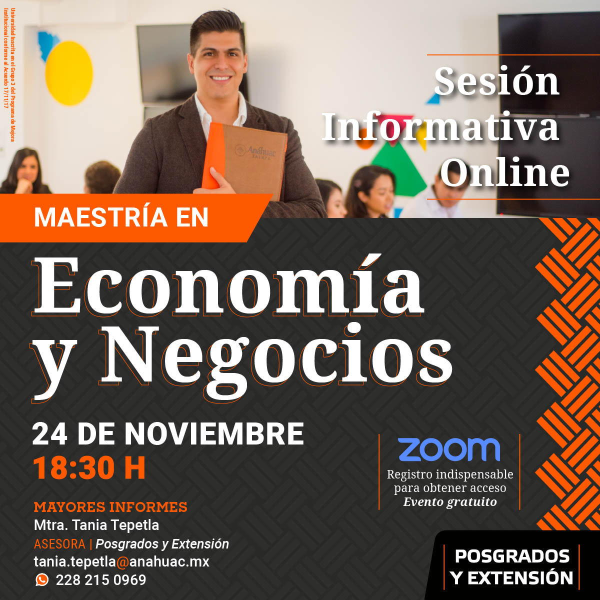 Sesión Informativa Online Sesión Informativa Online