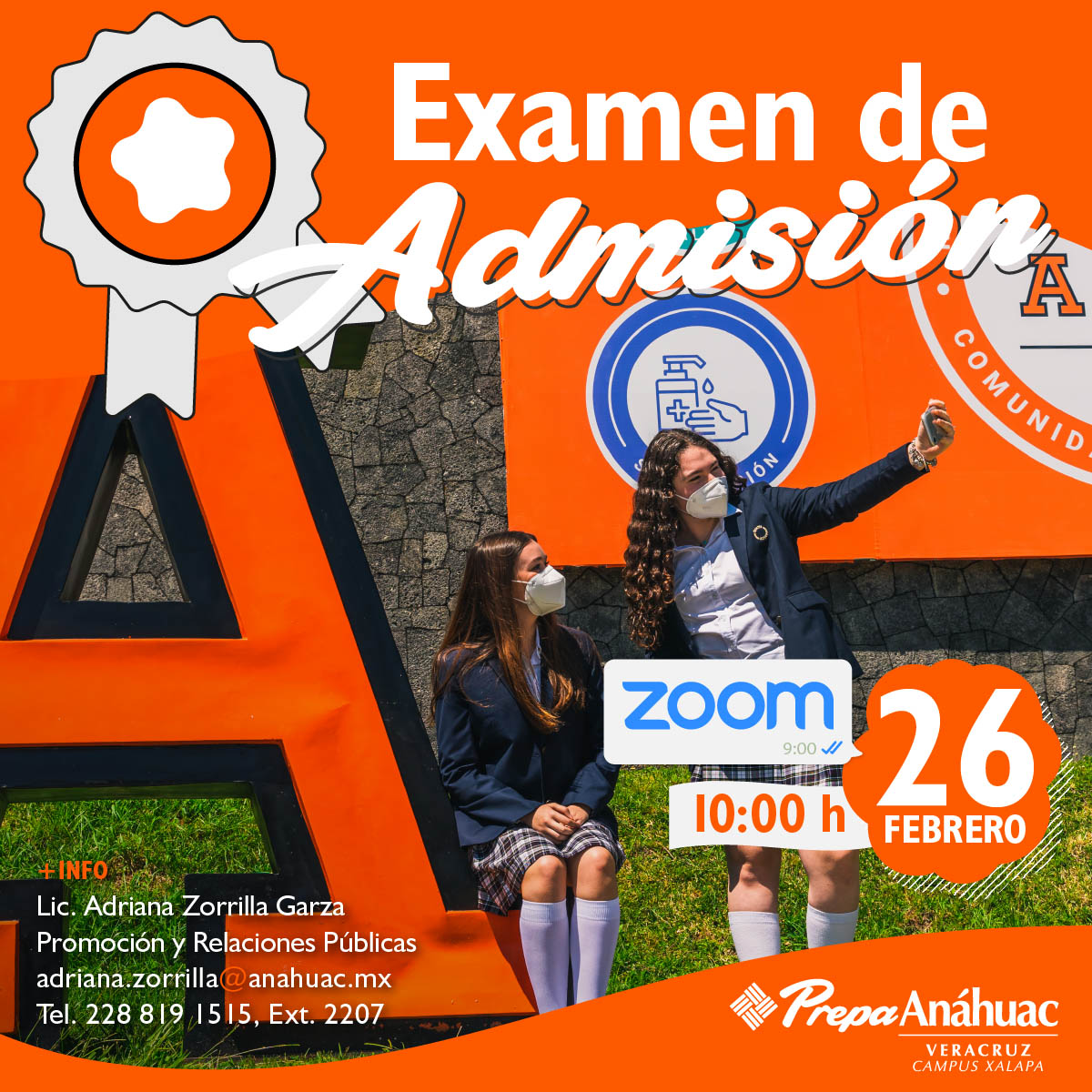 Examen de Admisión Online Campus Xalapa Examen de Admisión Online Campus Xalapa