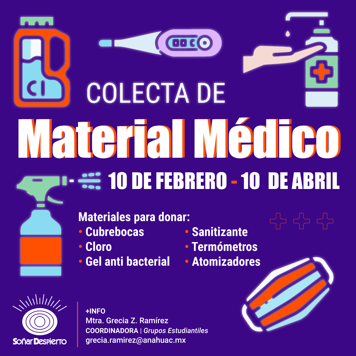 Colecta de Material Médico Colecta de Material Médico