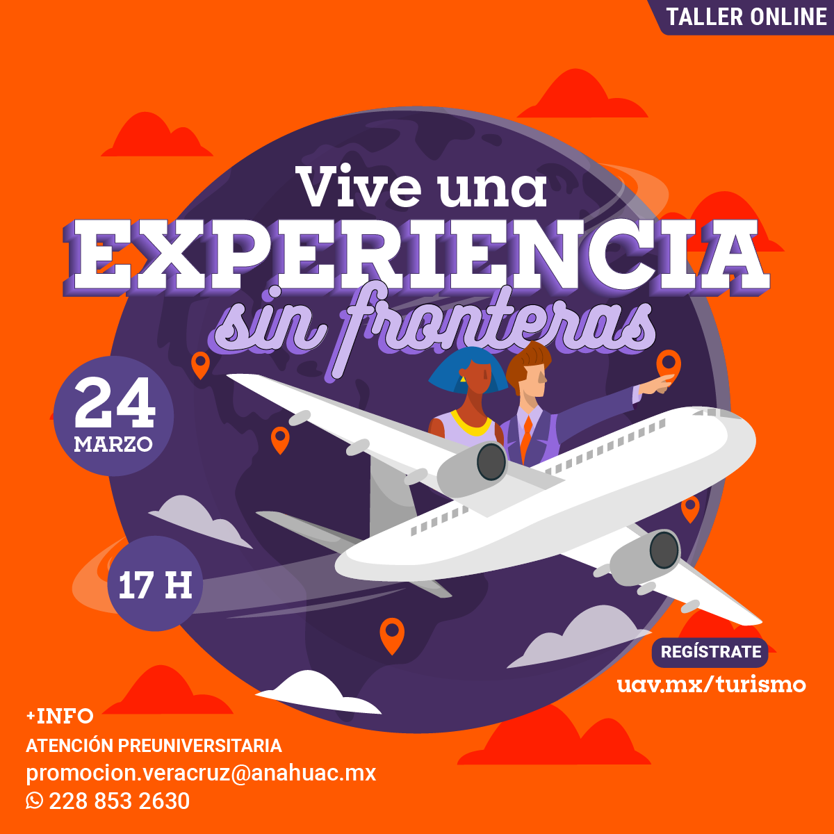 Vive una Experiencia sin Fronteras Vive una Experiencia sin Fronteras