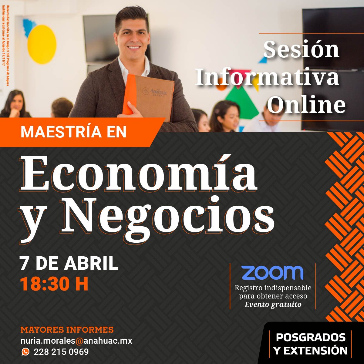 Sesión Informativa Online