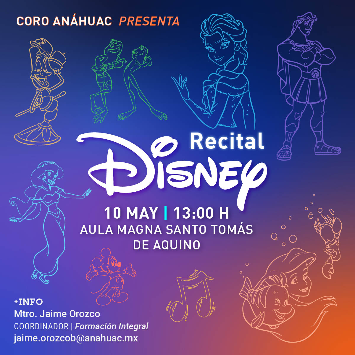 Recital Disney