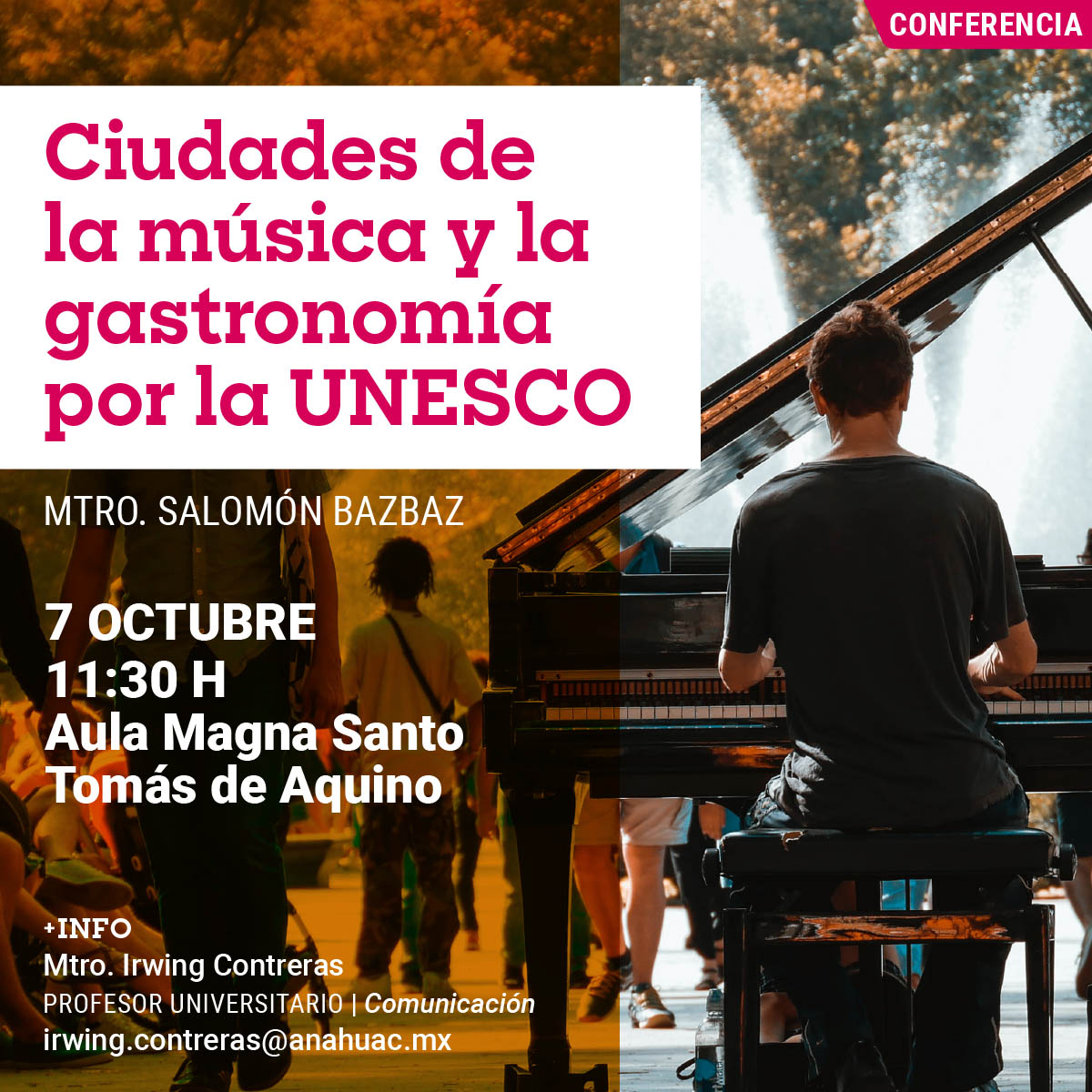 Ciudades de la Música y la Gastronomía por la UNESCO Ciudades de la Música y la Gastronomía por la UNESCO