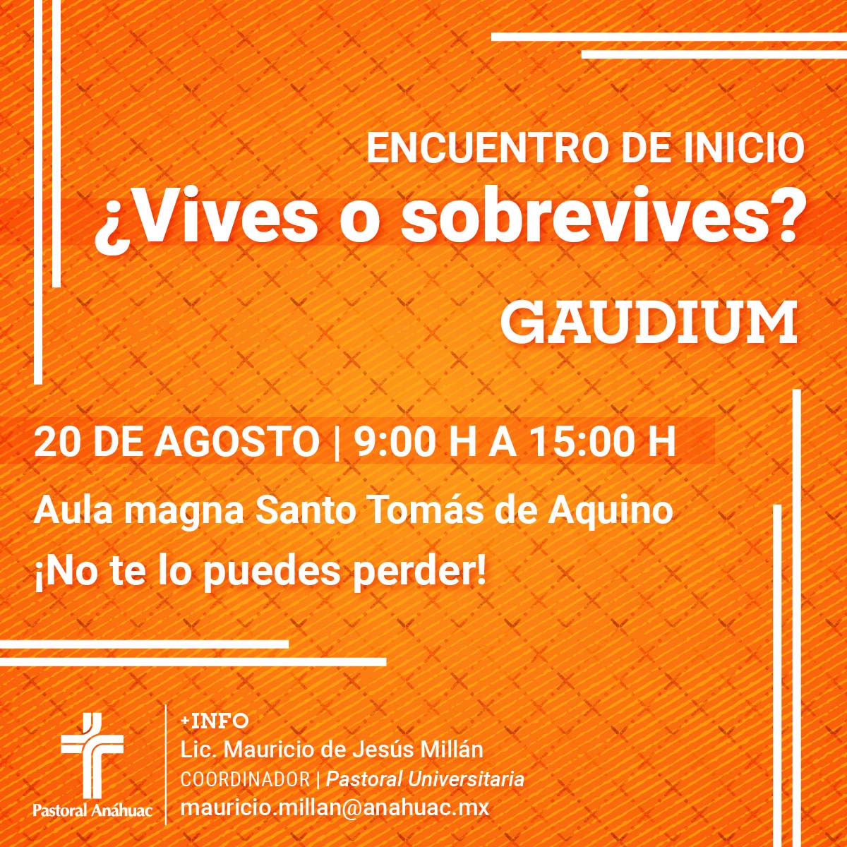 Encuentro de Inicio Gaudium Encuentro de Inicio Gaudium
