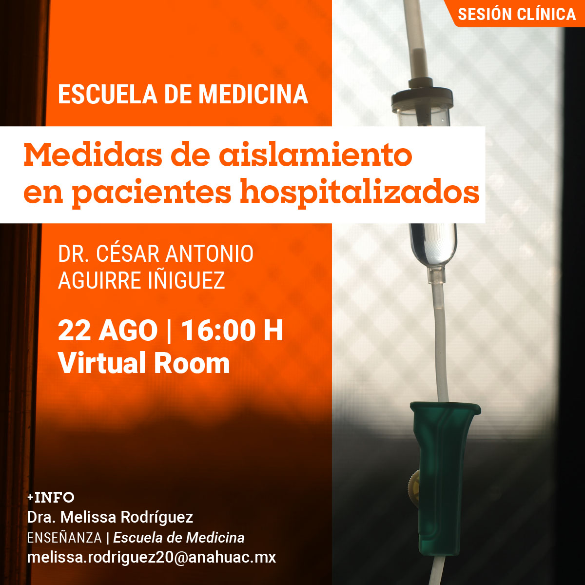 Medidas de Aislamiento en Pacientes Hospitalizados Medidas de Aislamiento en Pacientes Hospitalizados