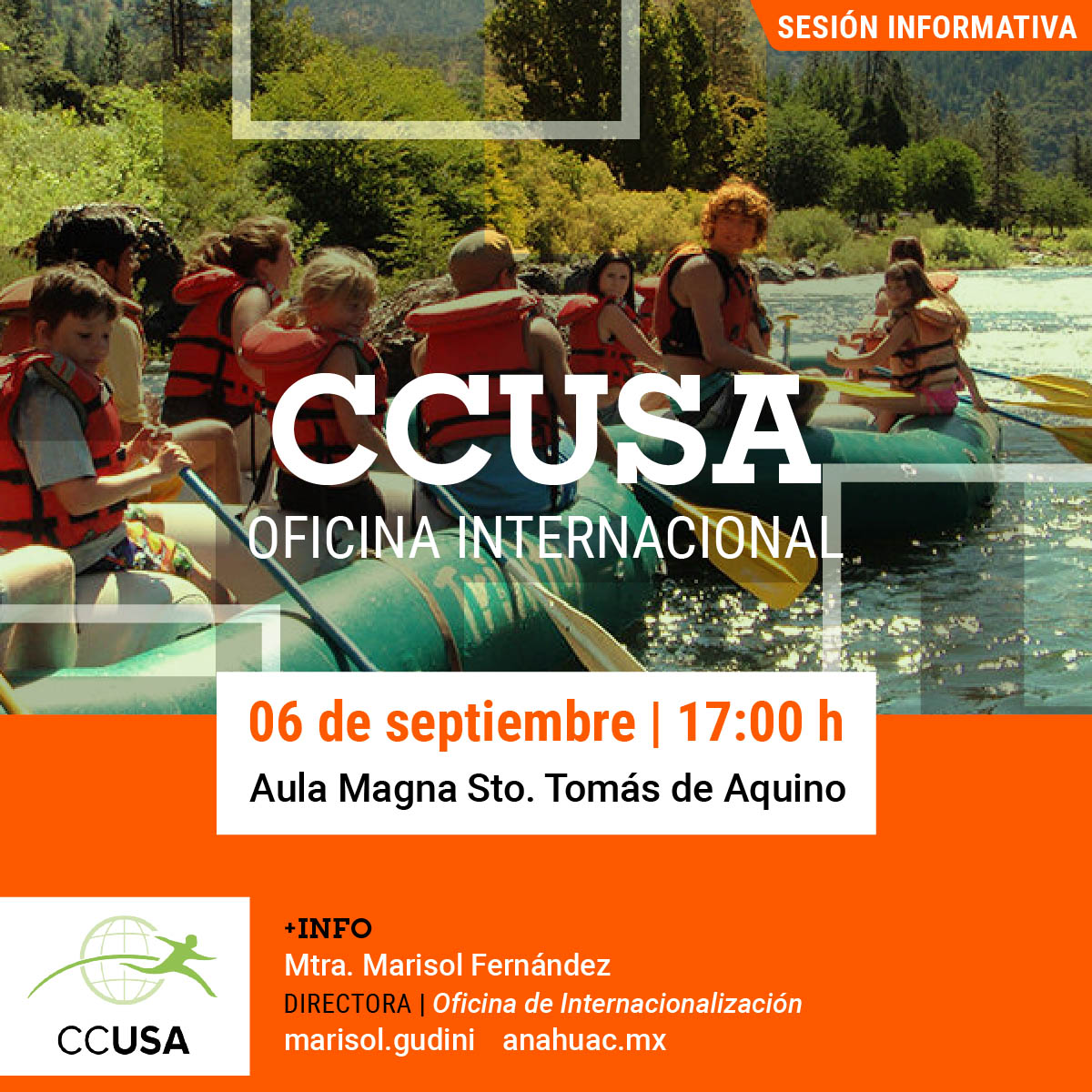 Sesión Informativa CCUSA Sesión Informativa CCUSA