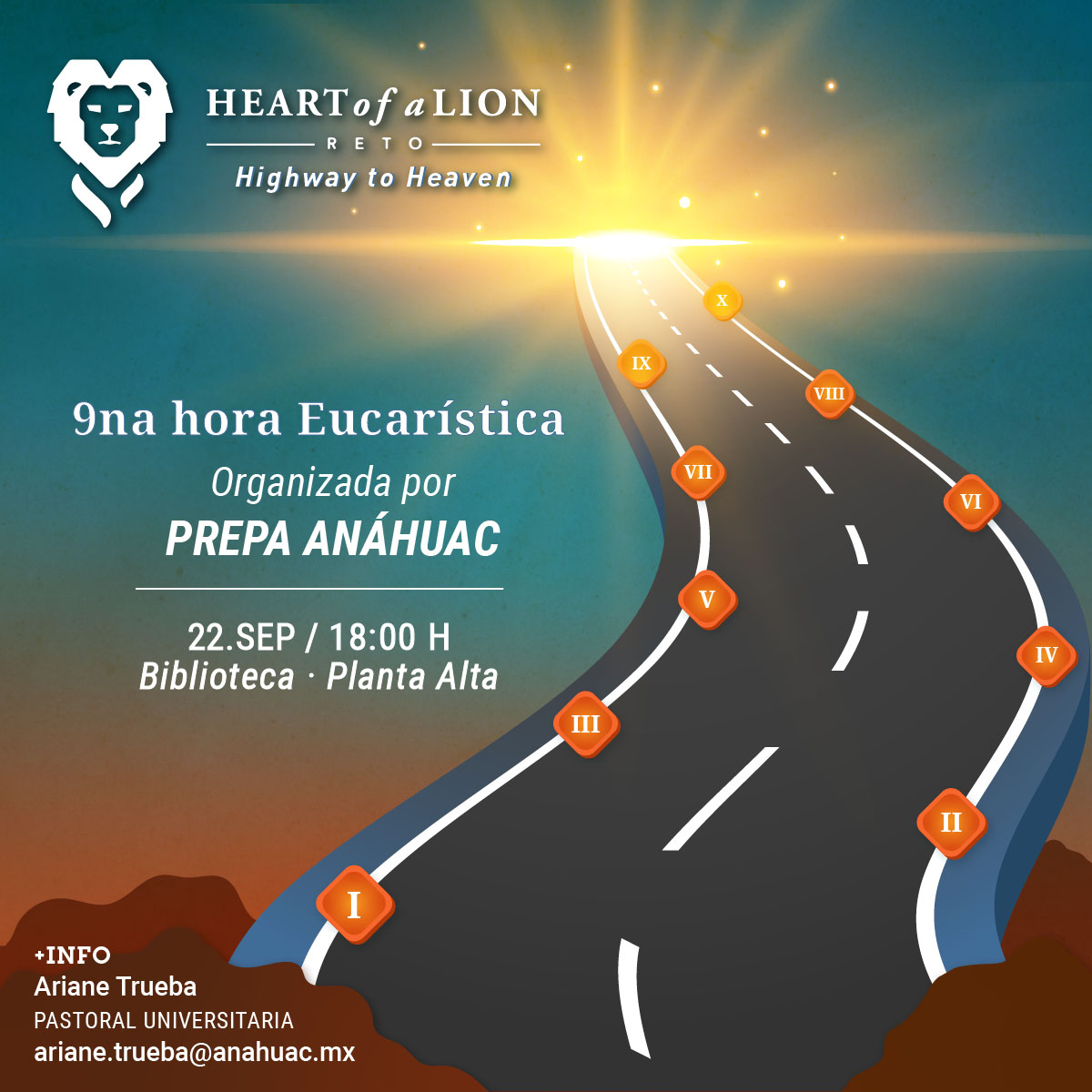 Reto Heart of a Lion: Highway to Heaven