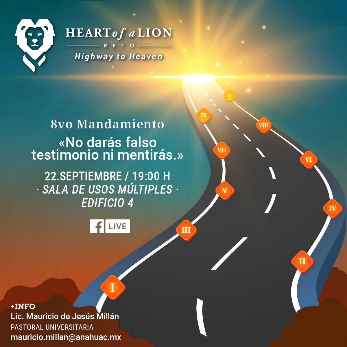 Reto Heart of a Lion: Highway to Heaven