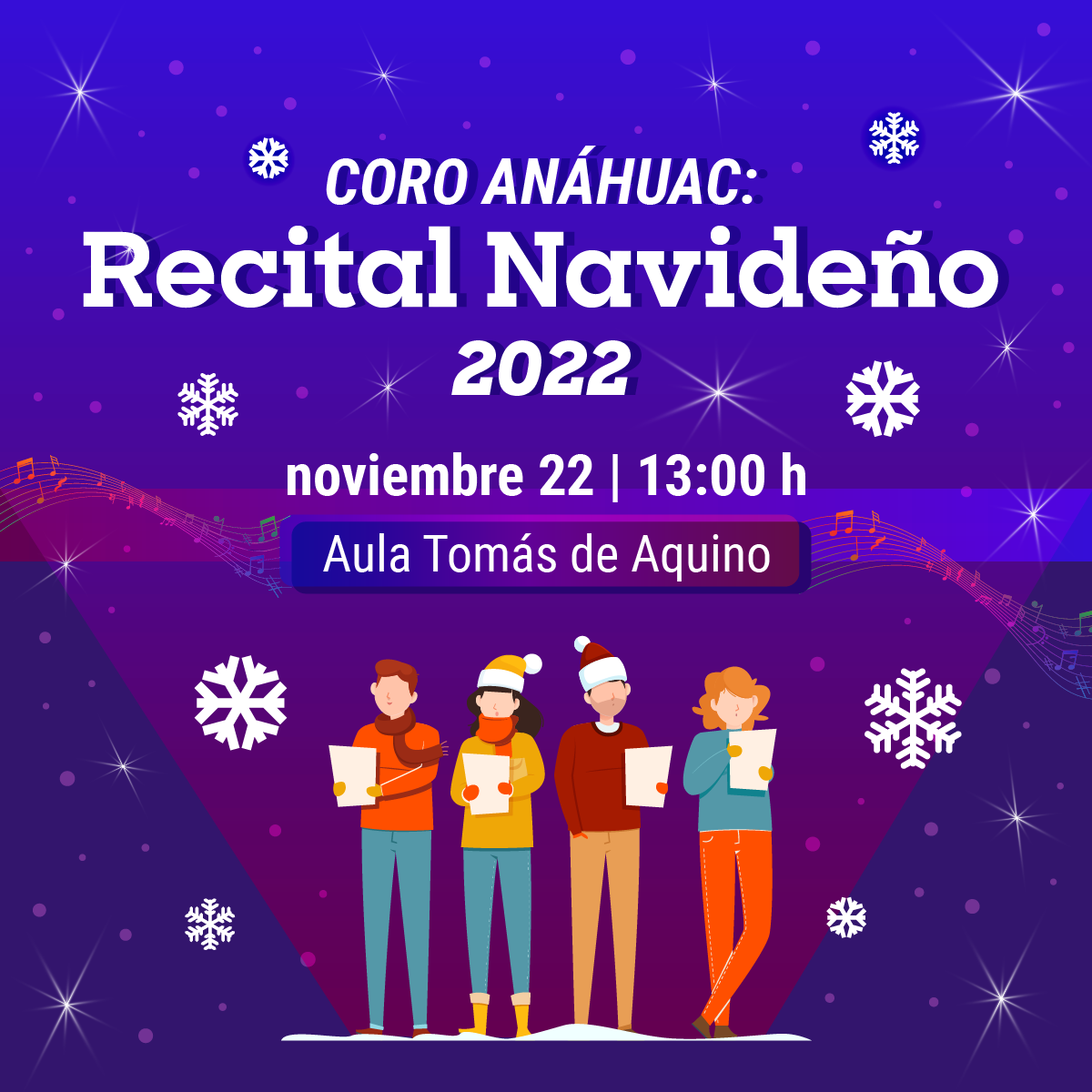 Coro Anáhuac: Recital Navideño 2022