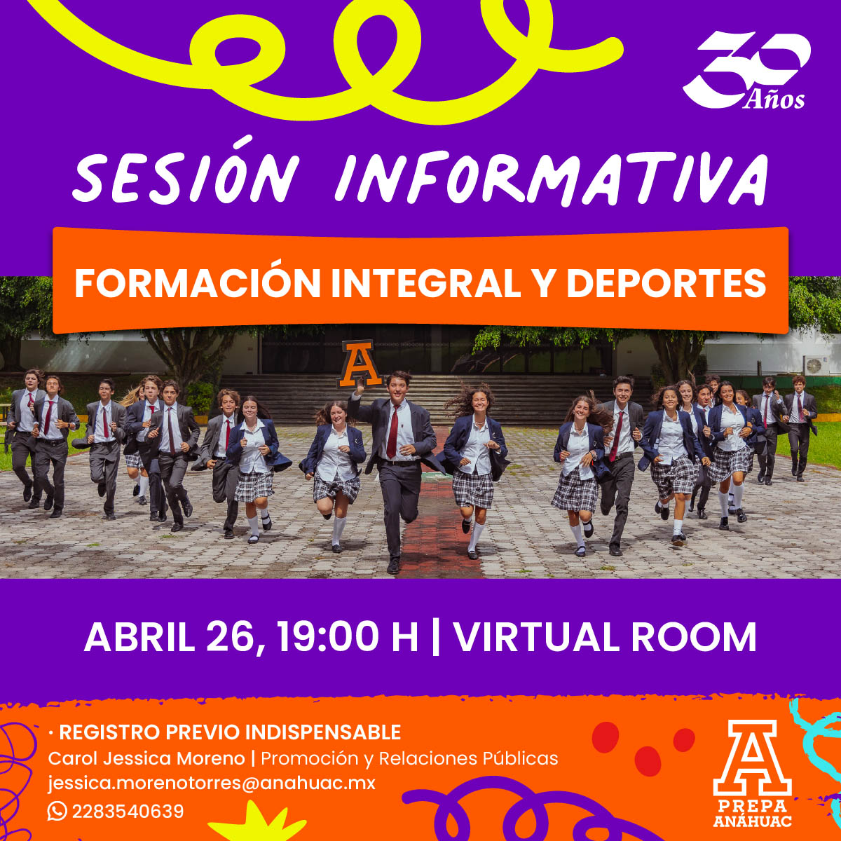 Sesión Informativa: Formación Integral y Deportes