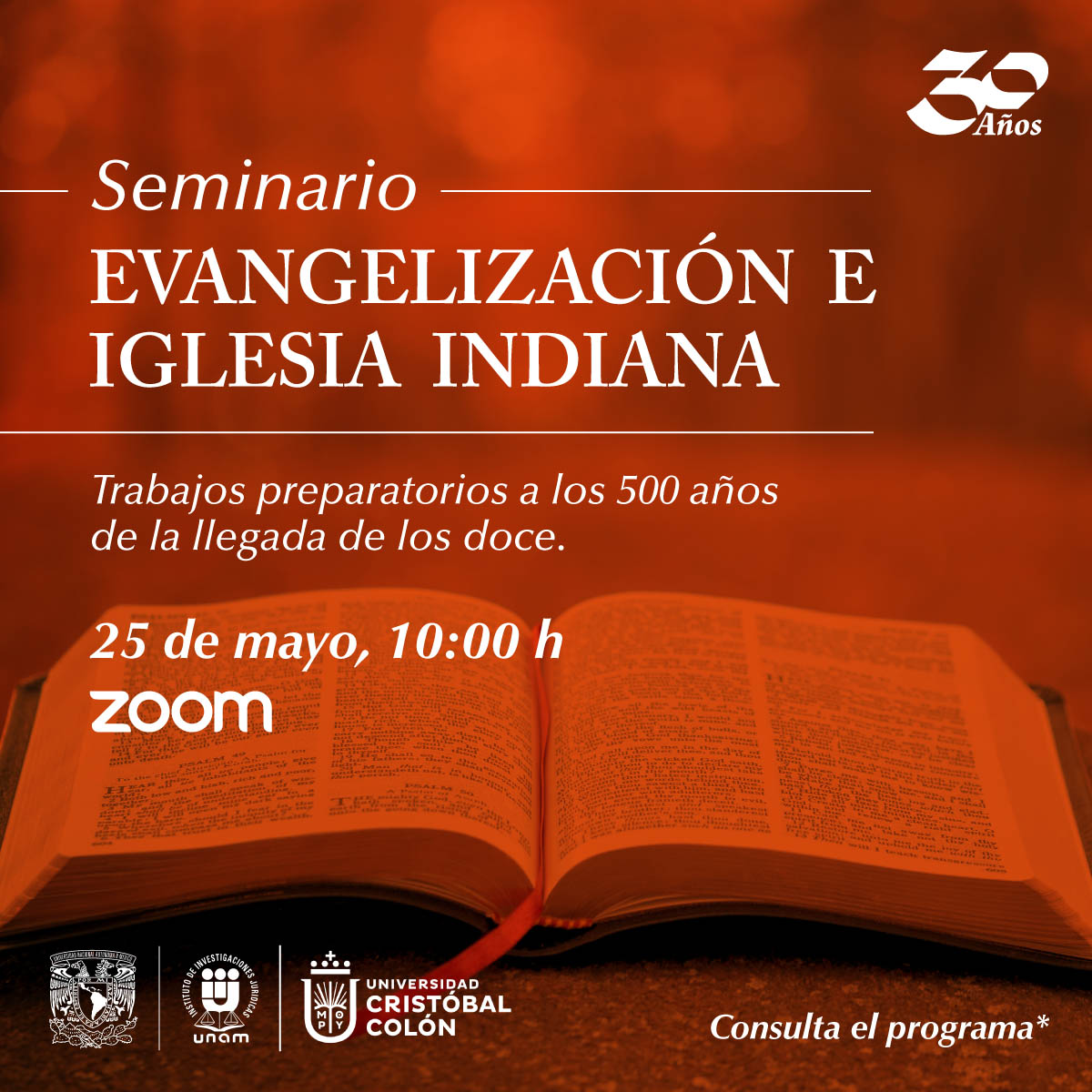 Seminario: Evangelización e Iglesia Indiana