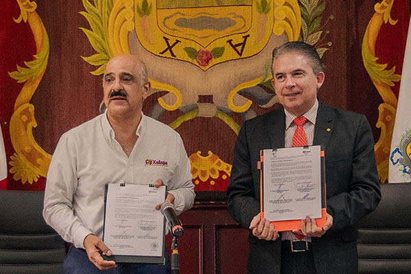 Firma de Convenio con el H. Ayuntamiento de Xalapa