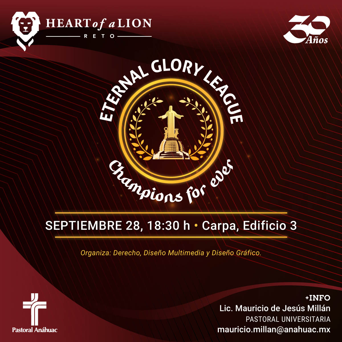 Reto Heart of a Lion: Eternal Glory League