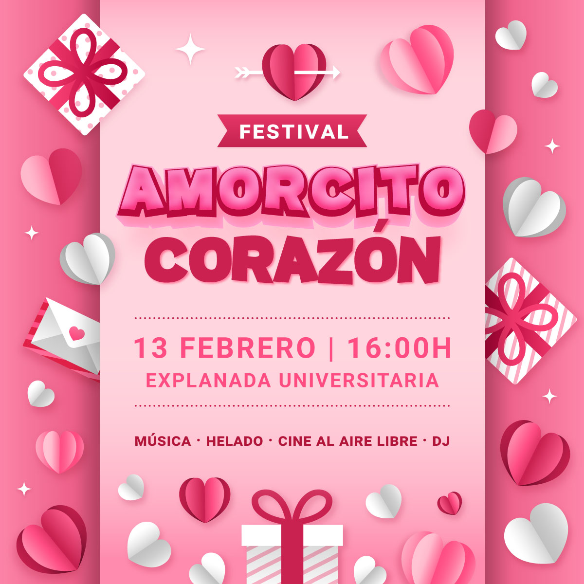 Amorcito Corazón: Festival