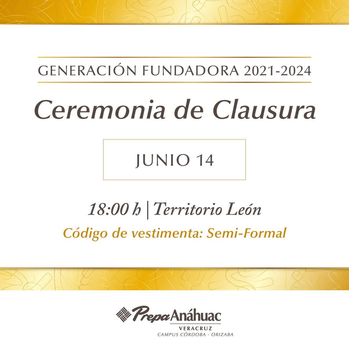 Ceremonia de Clausura