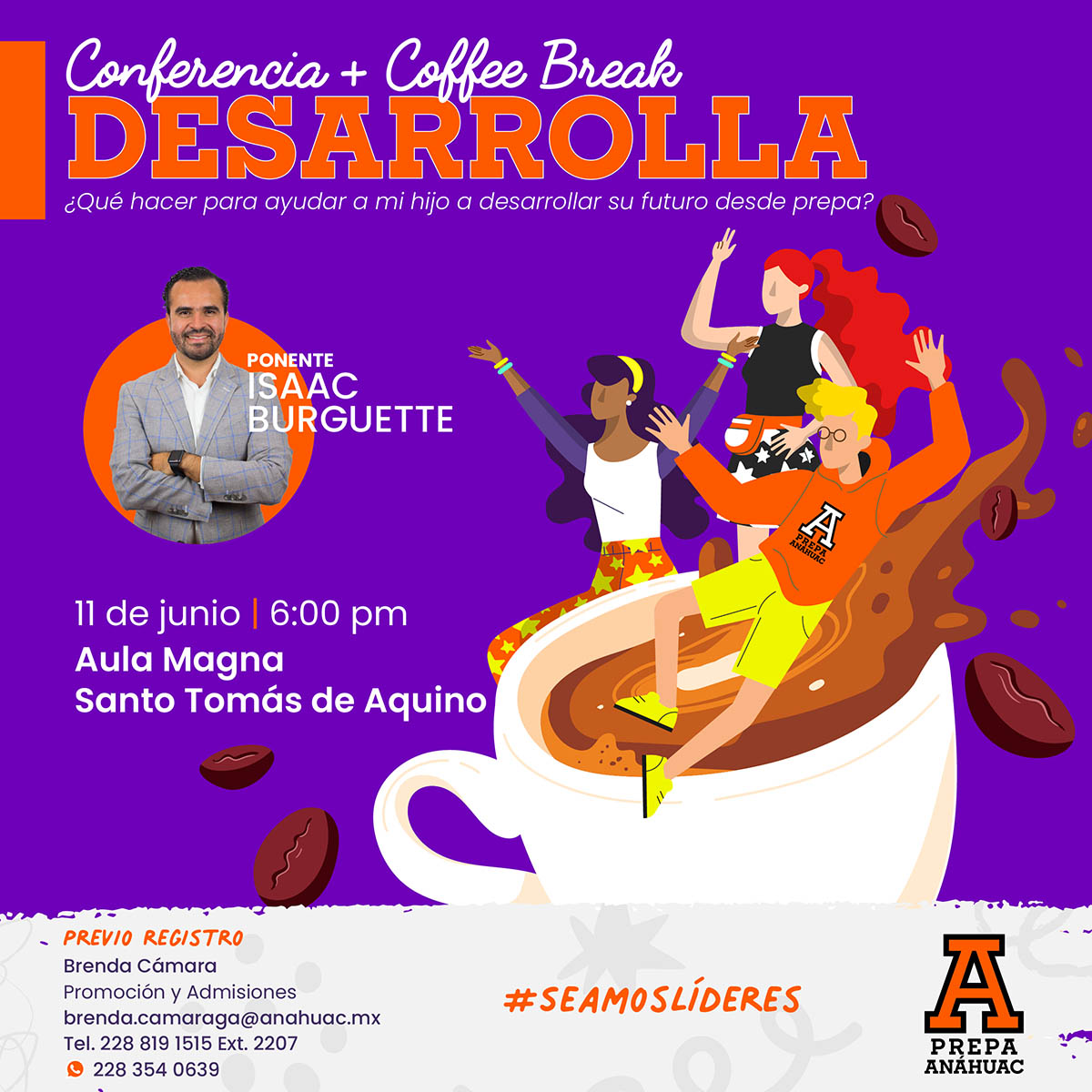 Conferencia + Coffee Break: Desarrolla