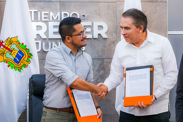 Firma de Convenio con el H. Ayuntamiento de Emiliano Zapata