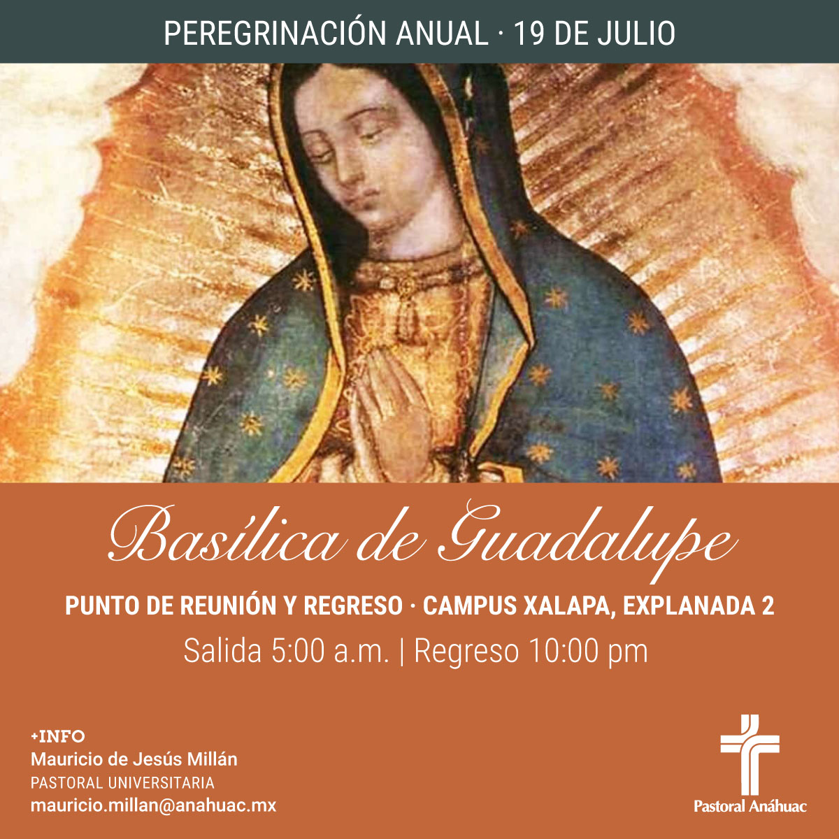 Peregrinación Anual a la Basílica de Guadalupe