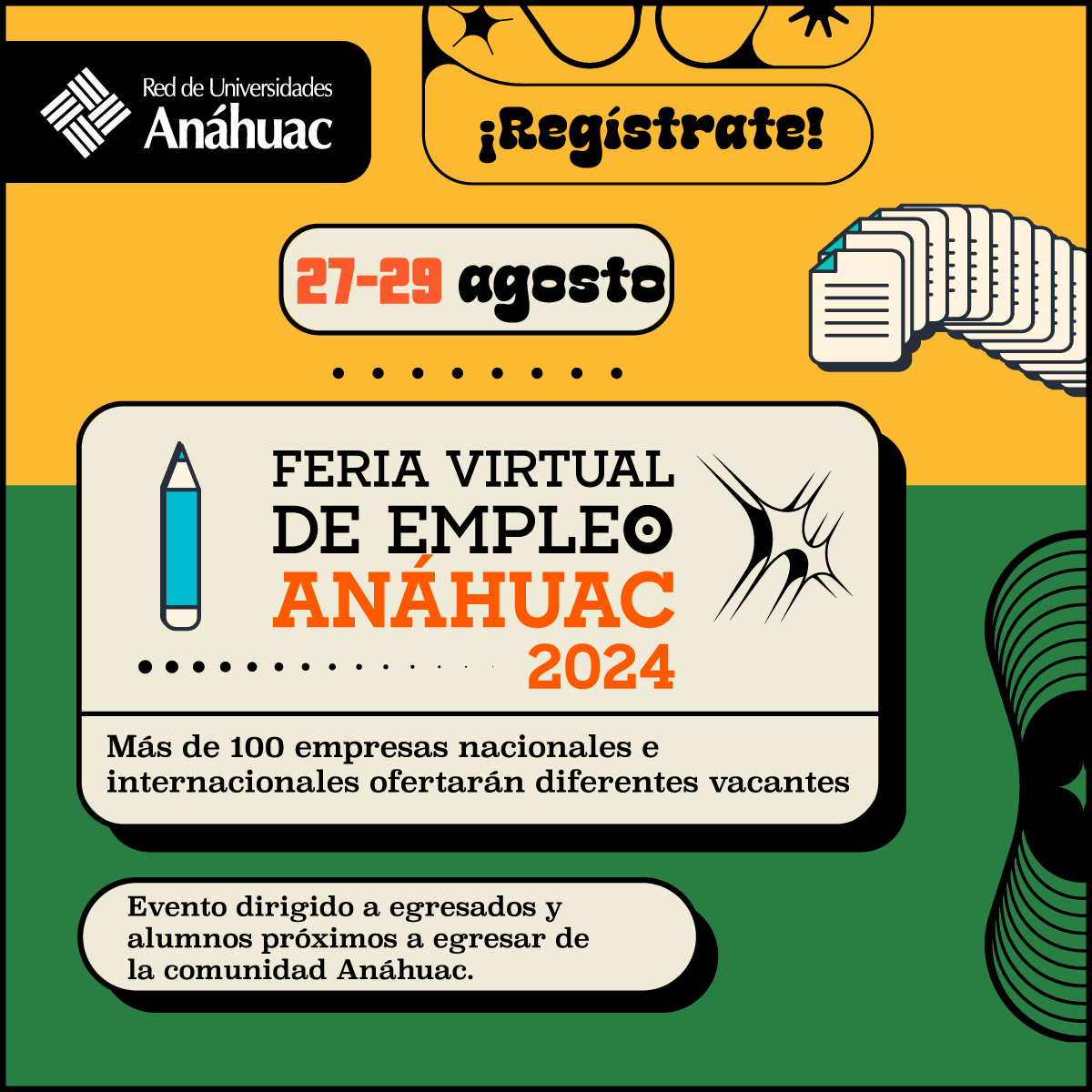 Feria Virtual de Empleo Anáhuac 2024