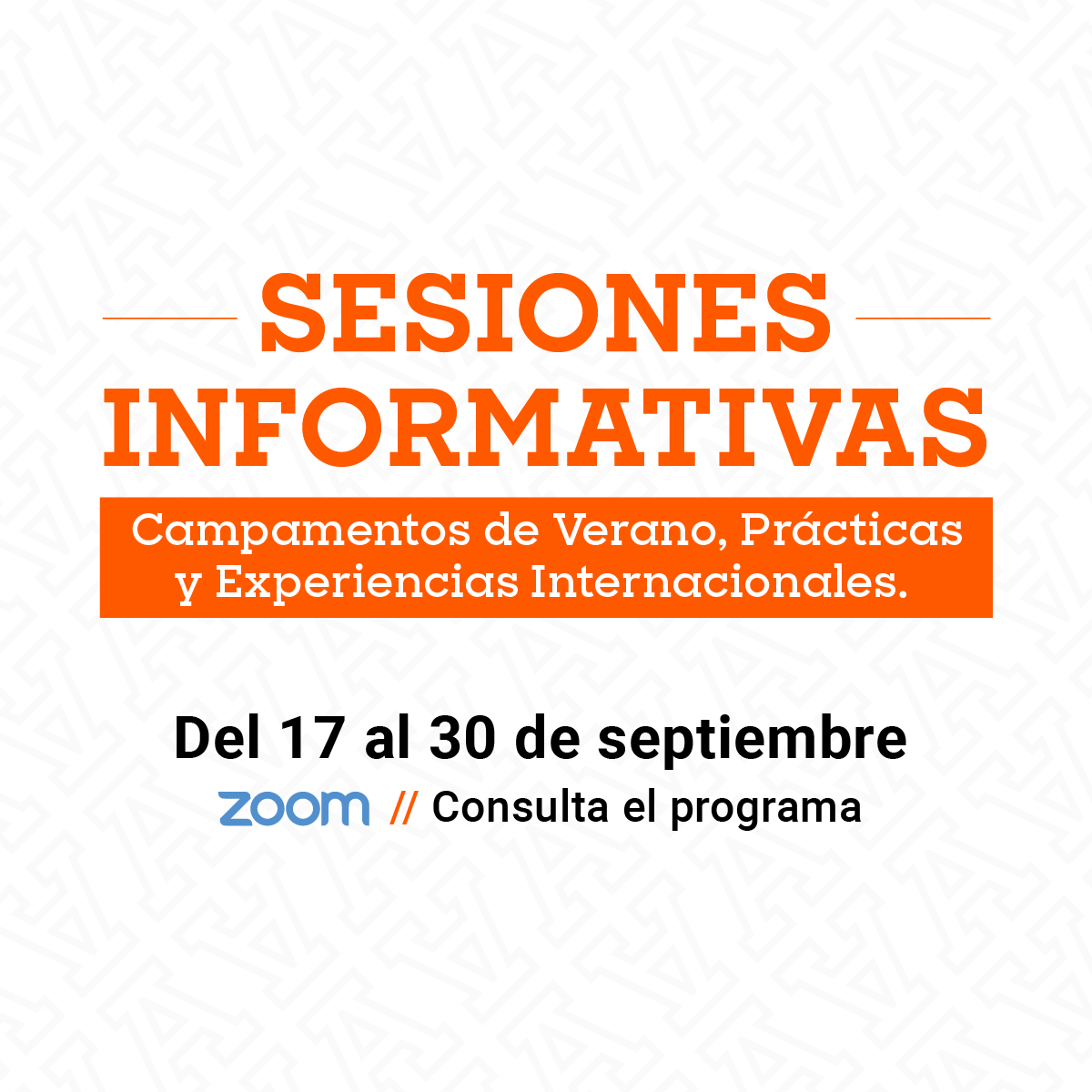 Sesiones Informativas