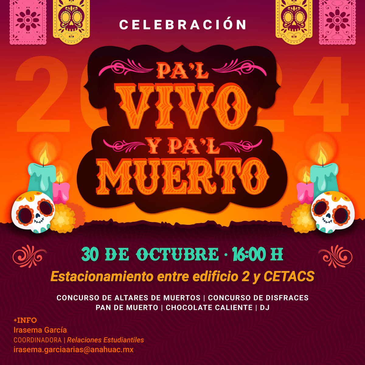 Celebración Pa’l Vivo y Pa’l Muerto