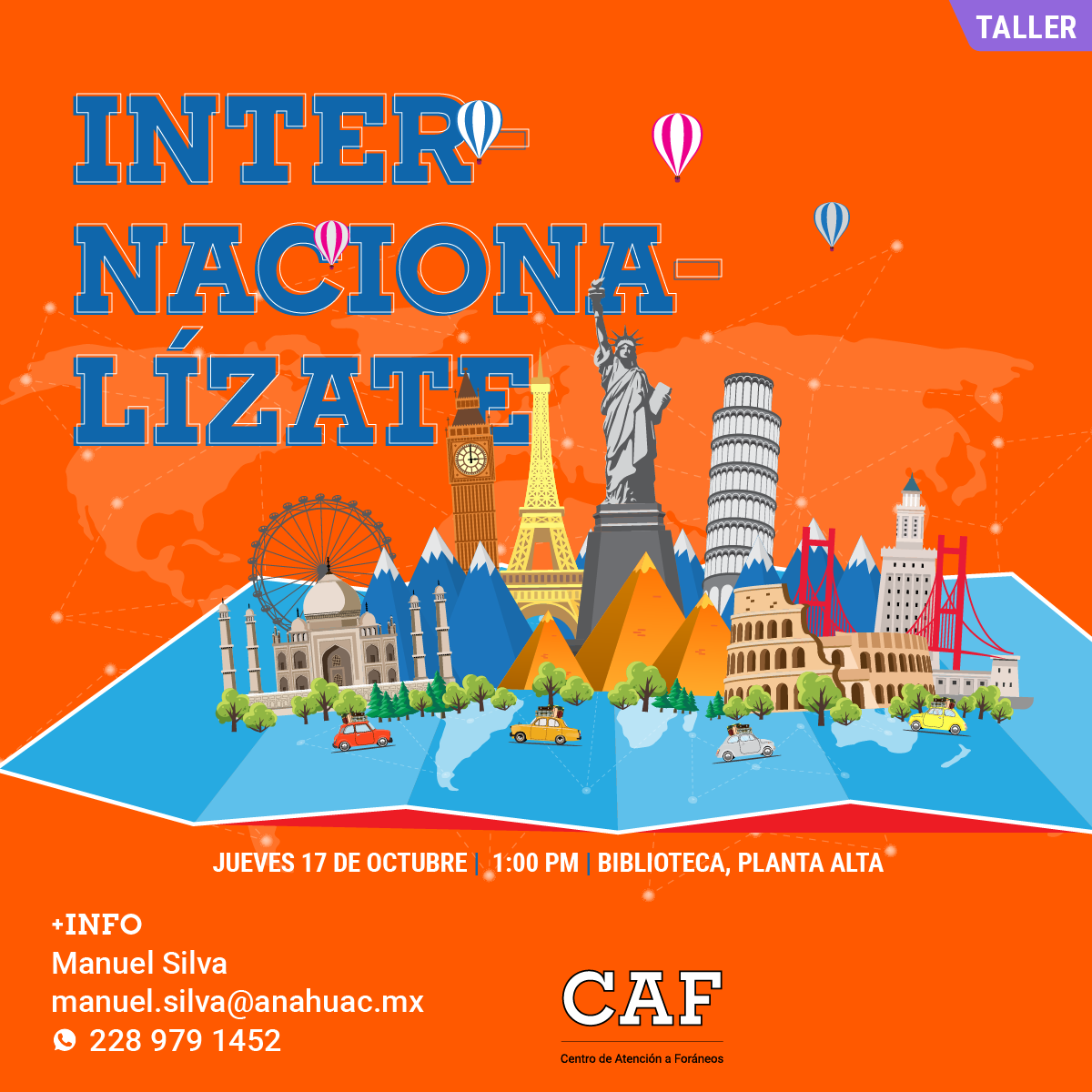 Internacionalízate: Taller