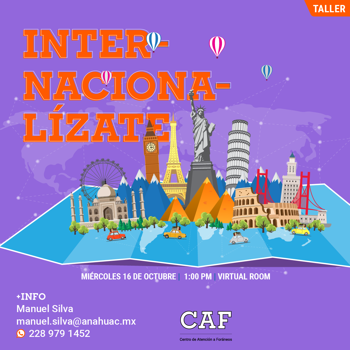 Internacionalízate: Taller