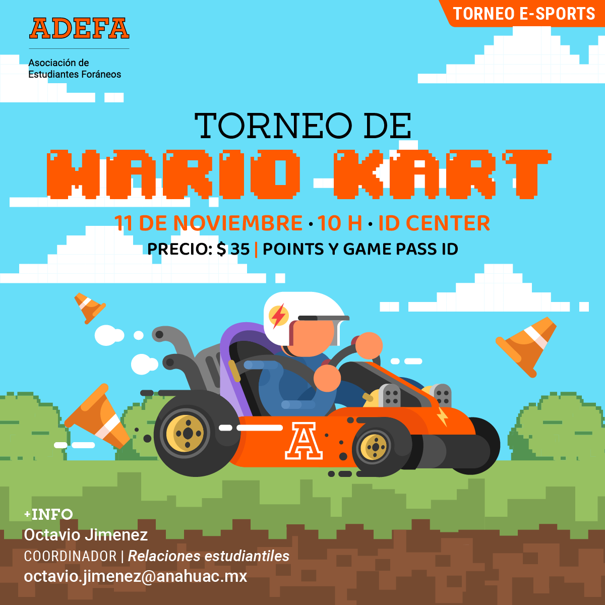 Torneo de Mario Kart ADEFA