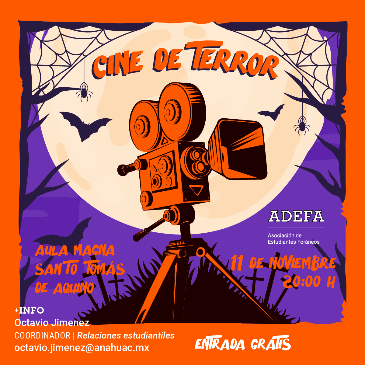 Cine de Terror ADEFA