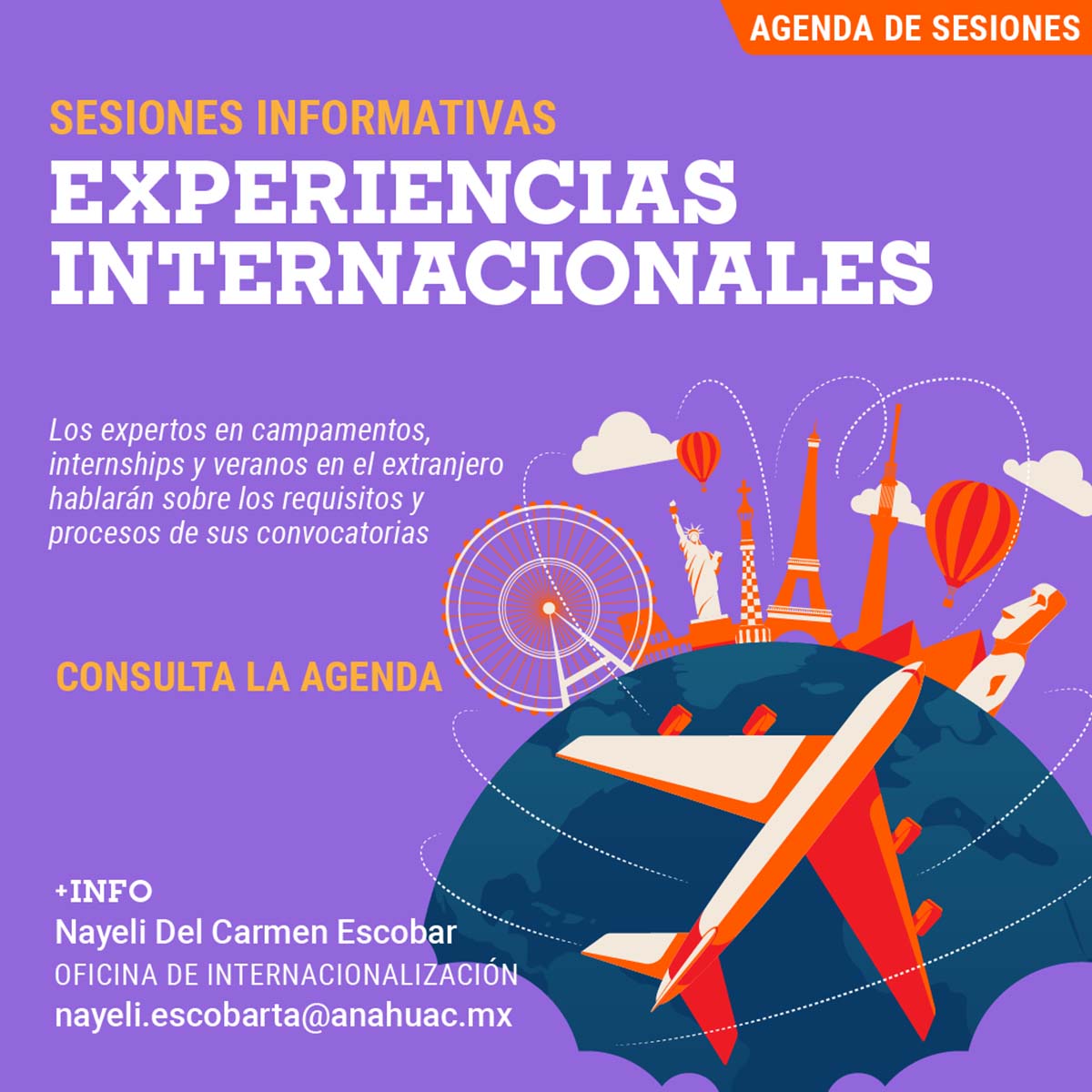 Experiencias Internacionales: Sesiones Informativas