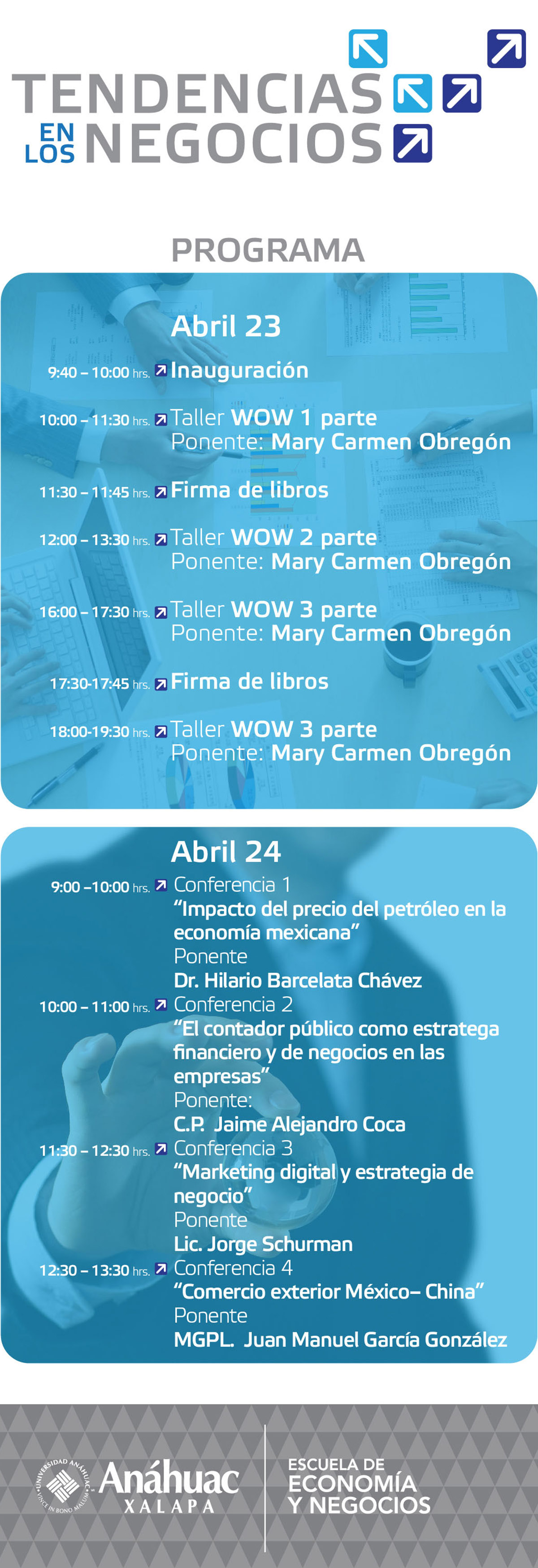 Congreso: Tendencias en los Negocios