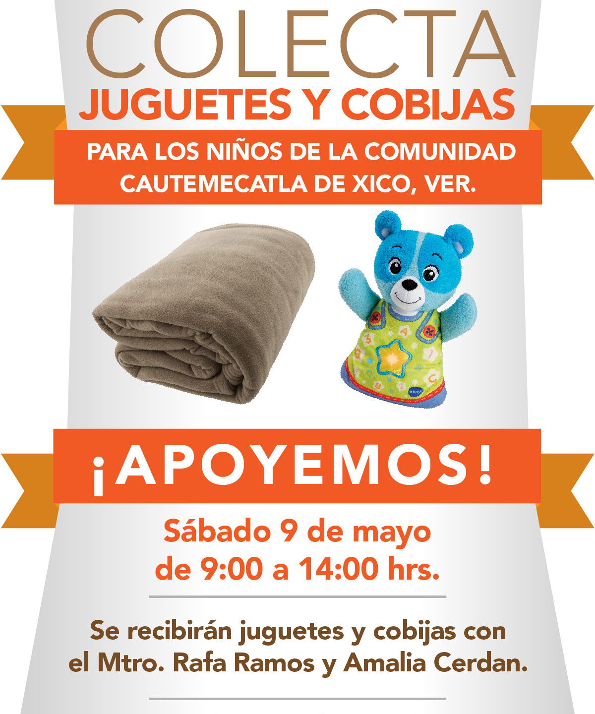 Colecta de Juguetes y Cobijas