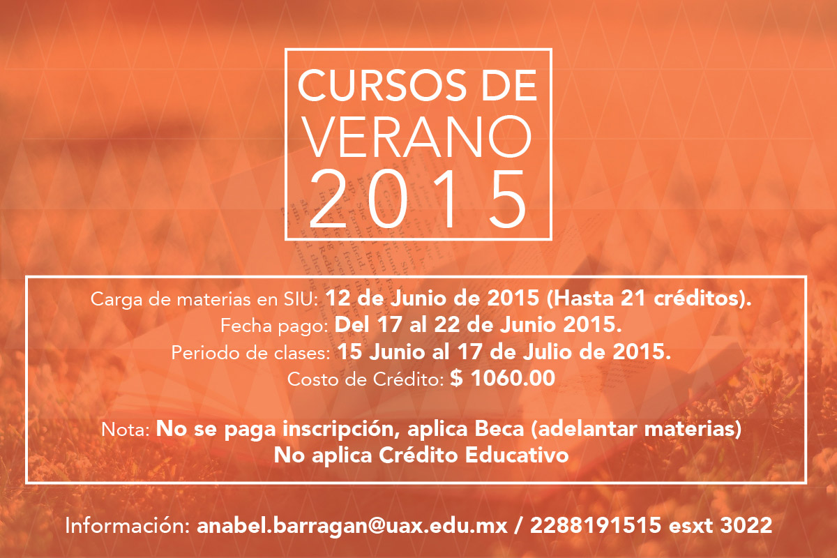 Cursos de Verano 2015