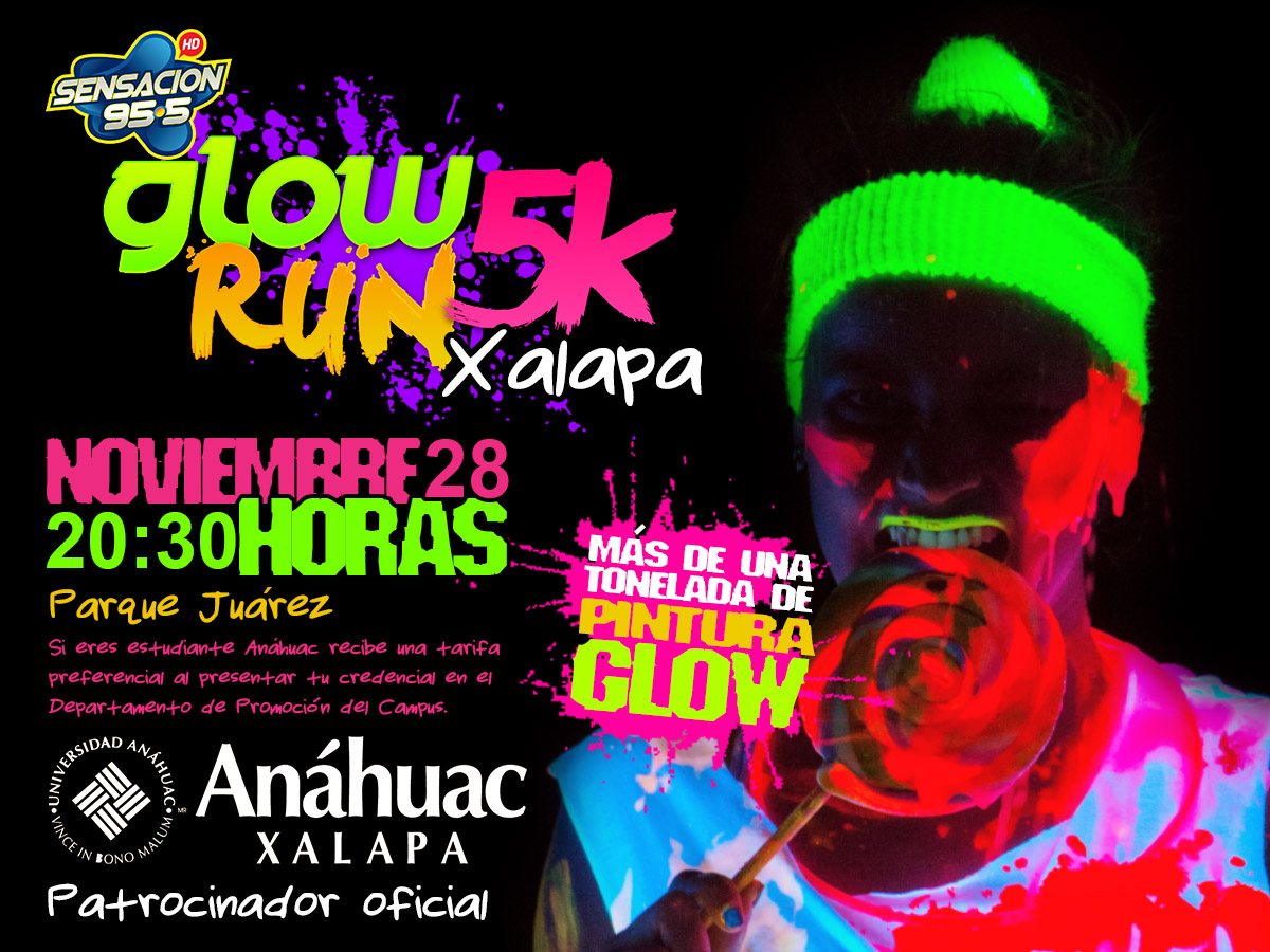 Glow Run 5k Xalapa